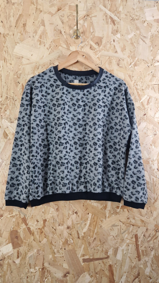 Preloved Xtraordinary Leopard LS Sweatshirt Size Medium