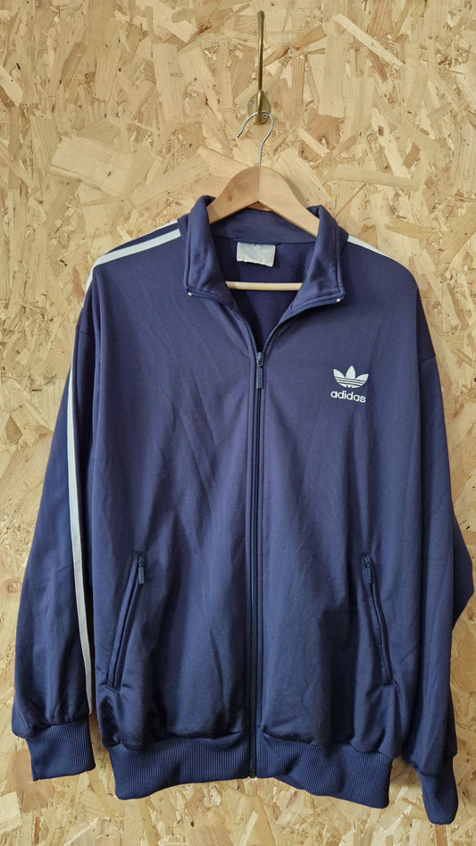 Preloved Adidas Classic Zip Through Top Size XL