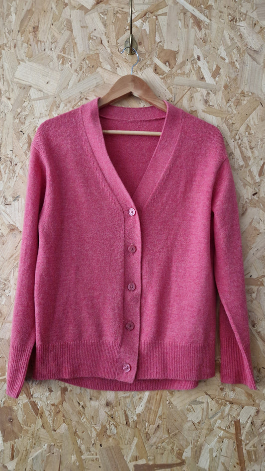 Preloved Muji V-Neck Cardigan Size 12